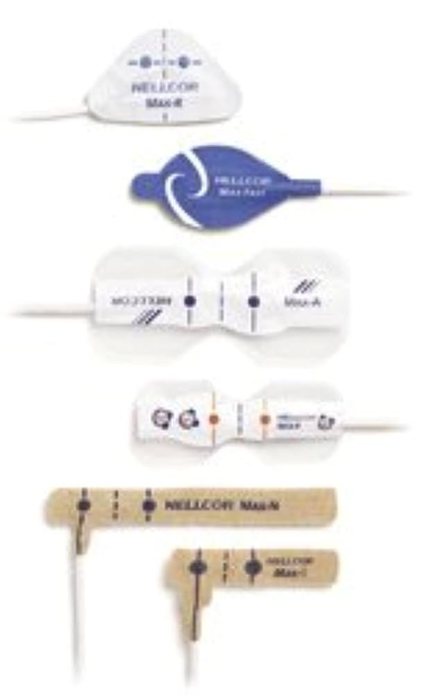 Nellcor OxiMax SpO2センサーネルコア N-25 Nellcor Oxismart Oxisensor II N-25 Comparable Disposable